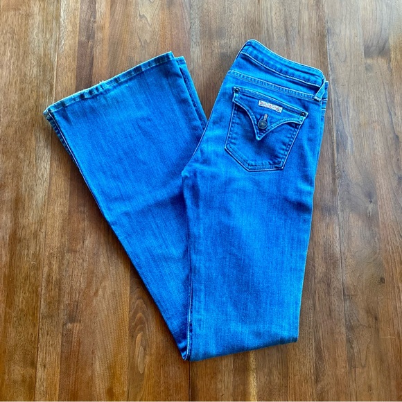 Hudson Jeans Denim - Hudson Jeans Wide Leg in Bright Blue